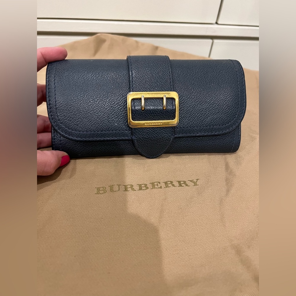 Burberry wallet and handbag set, navy - Picture 12 of 16